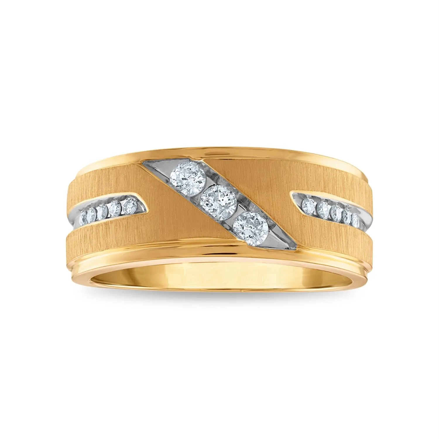 1/3 CTW Diamond Wedding Ring in 10KT Yellow Gold