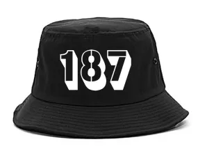 187 Homicide Police Code Bucket Hat