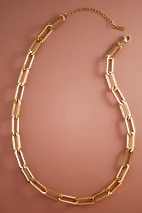 18K Non-Tarnish Stainless Steel Chain Necklace