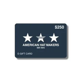 $250 American Hat Makers E-Gift Card