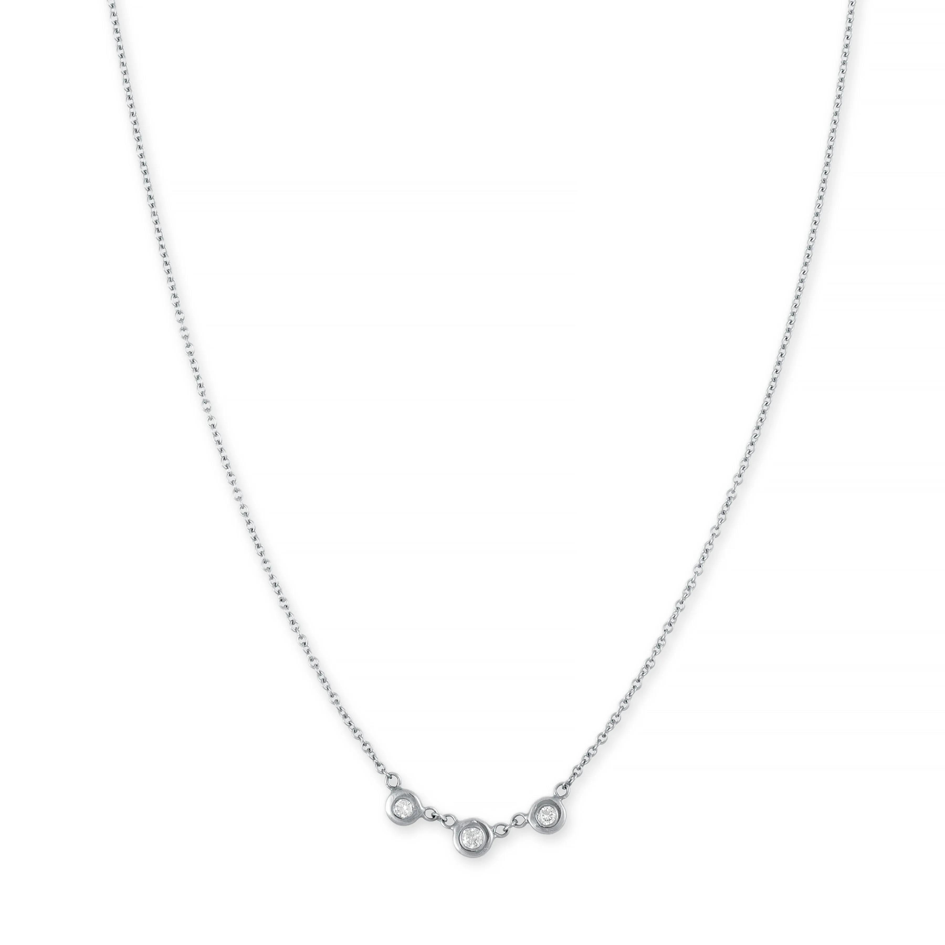 3 DIAMOND EMILY NECKLACE