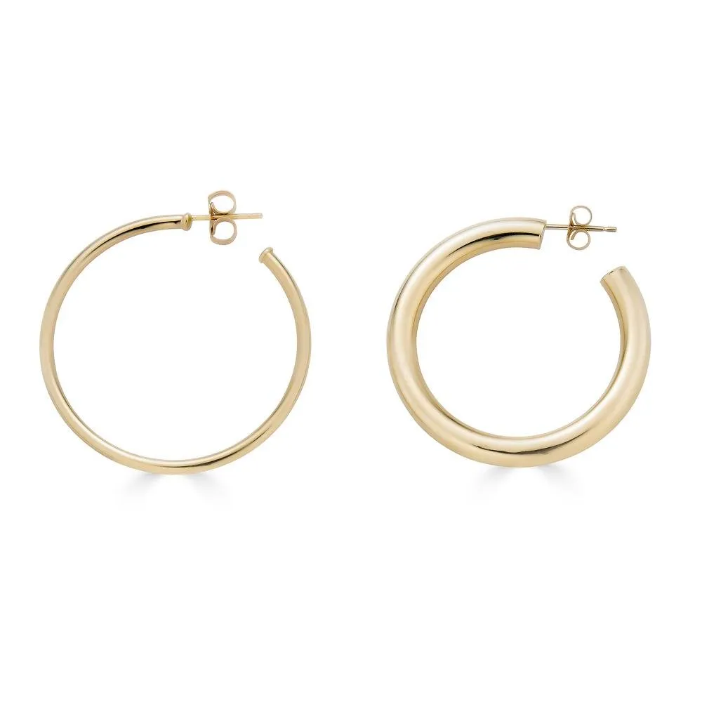 35mm Hoop Earrings