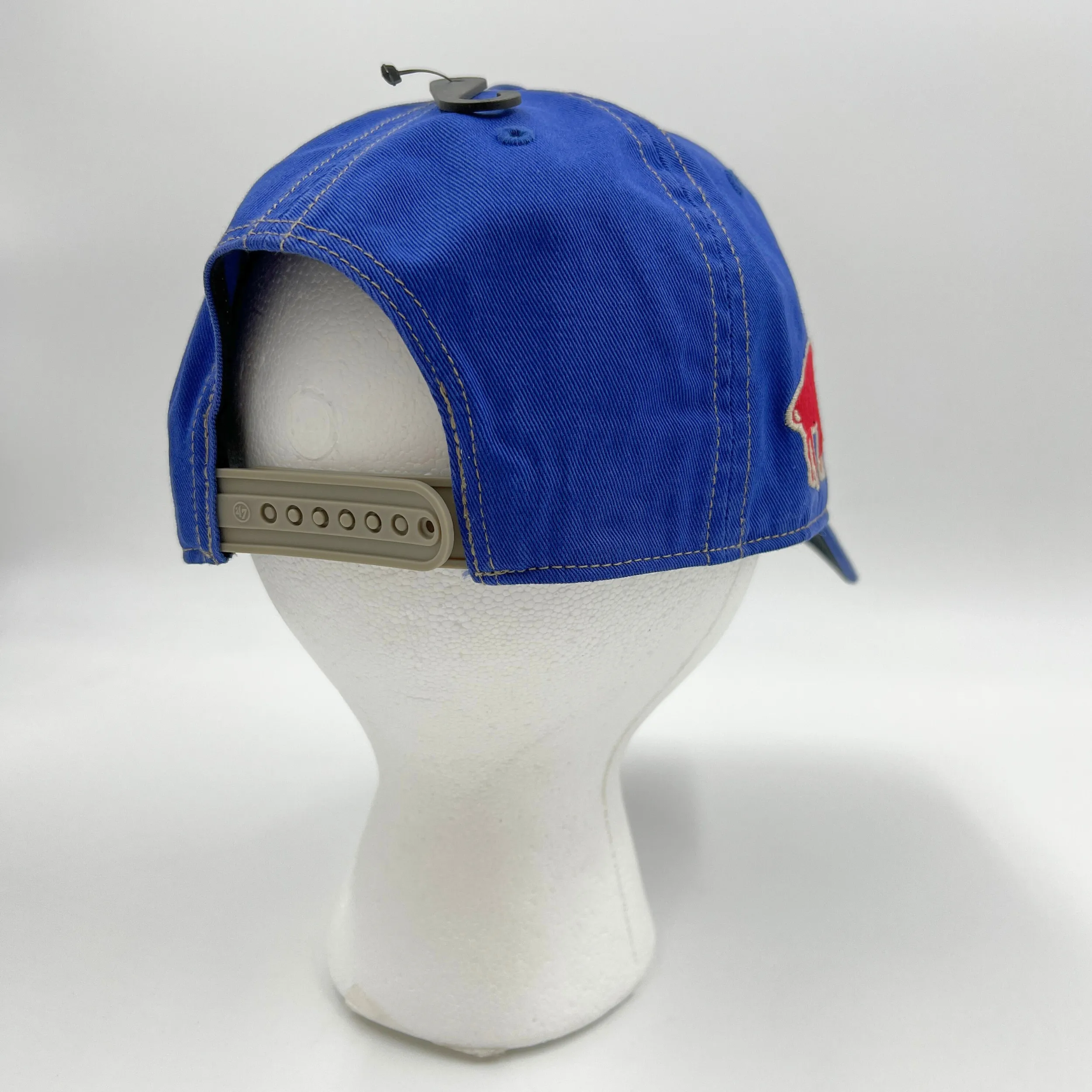 '47 Brand Buffalo Bills With Retro Logo & Stripes Royal Legacy Hat