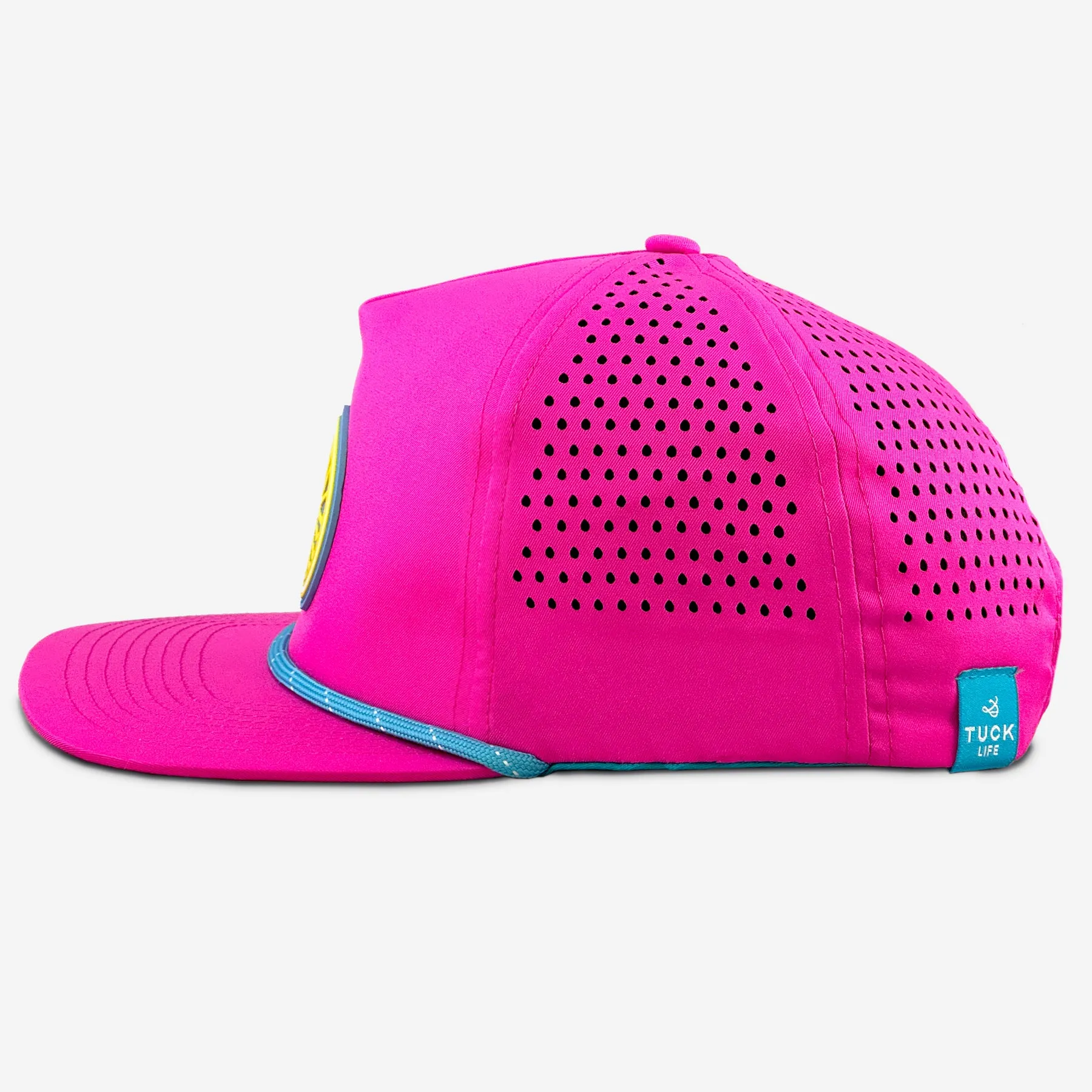 80s Sun Wave Waterproof Hat - Pink