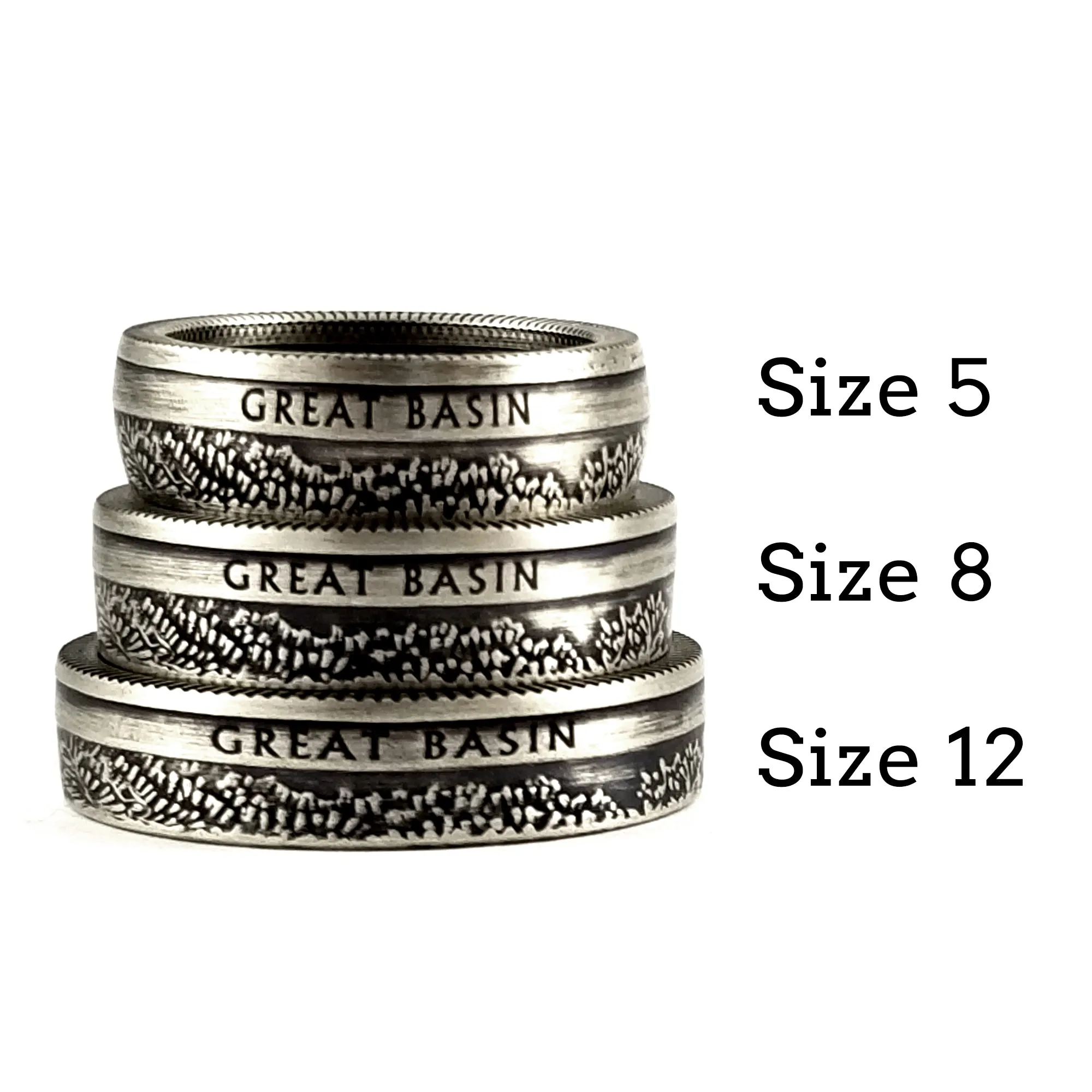 90% Silver Arches National Park Quarter Ring