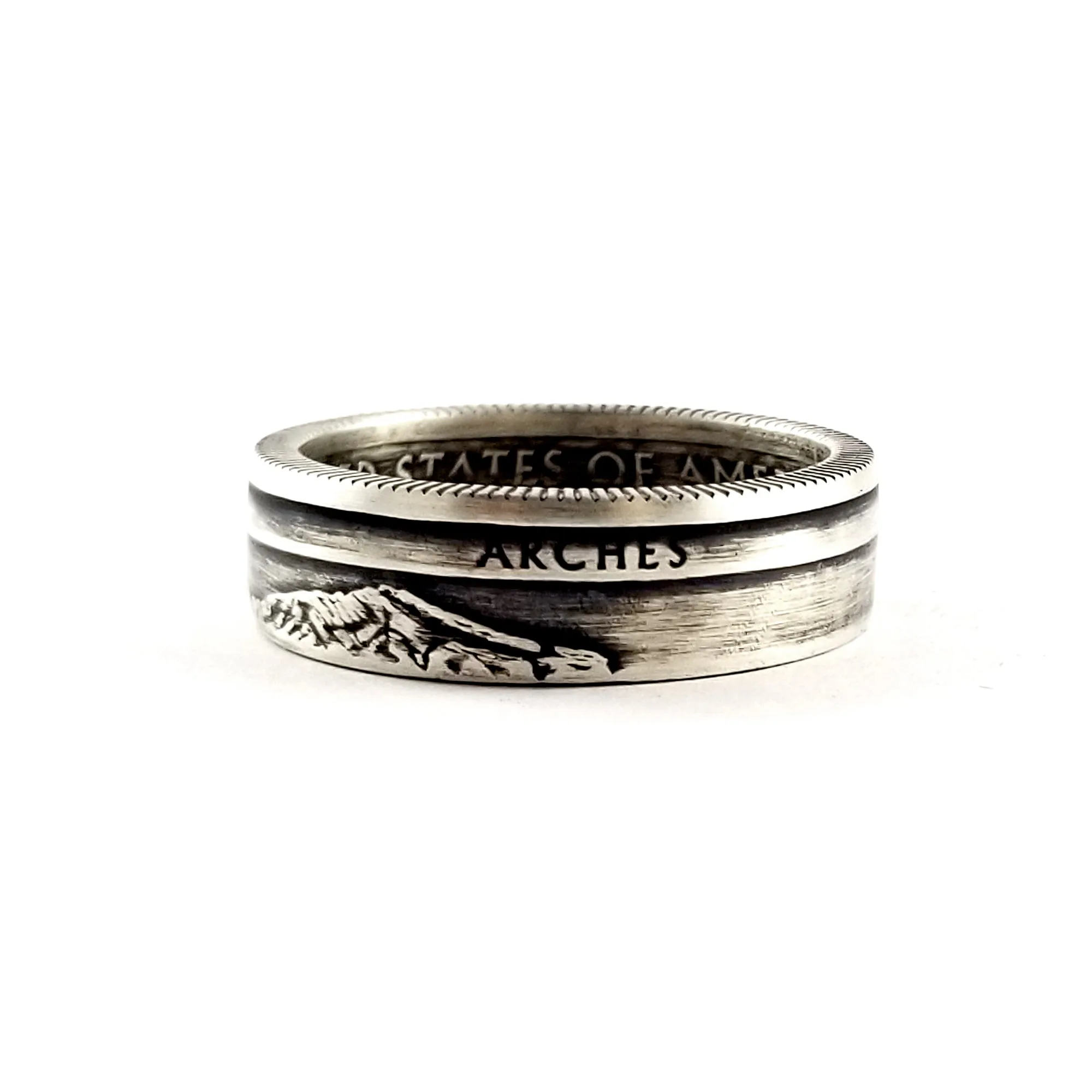 90% Silver Arches National Park Quarter Ring