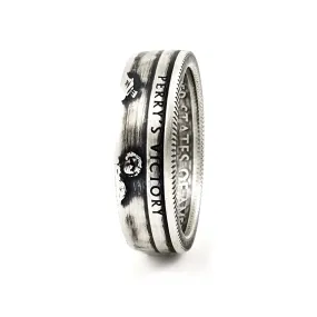 90% Silver Perry's Victory National Park Quarter Ring