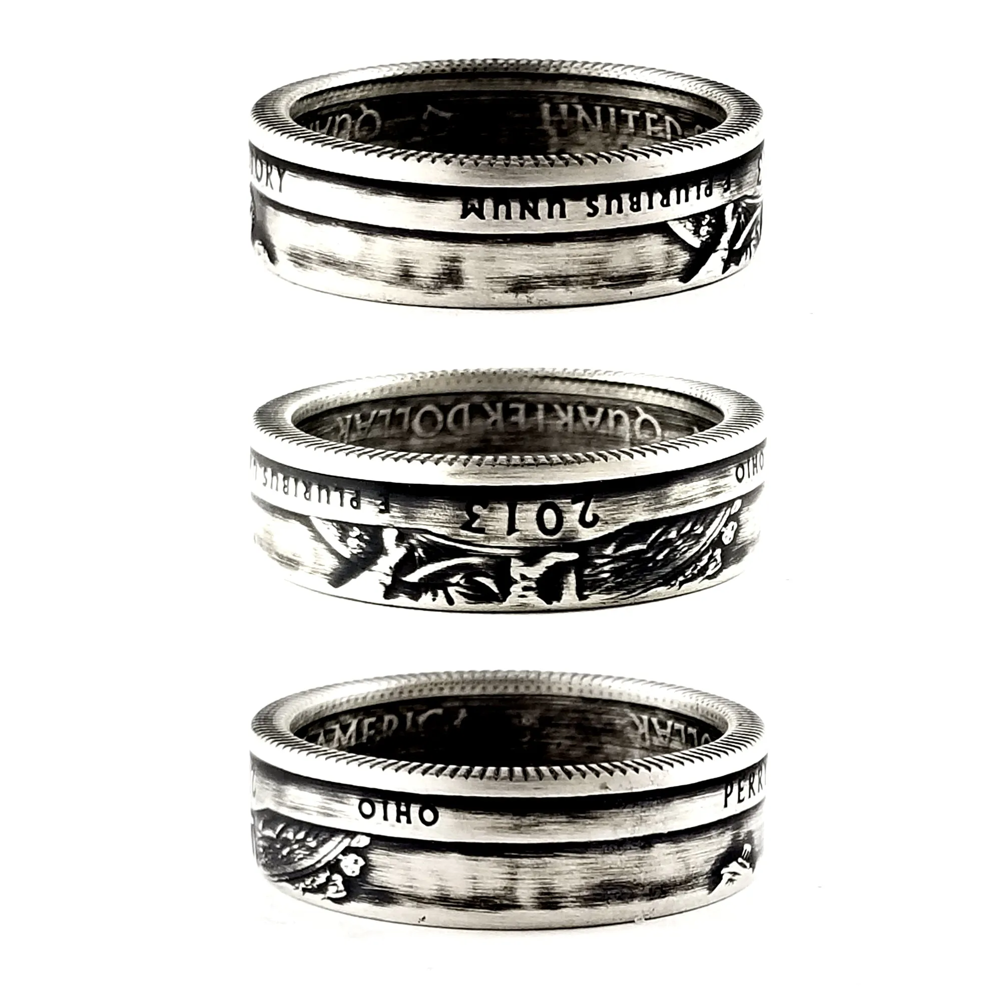 90% Silver Perry's Victory National Park Quarter Ring