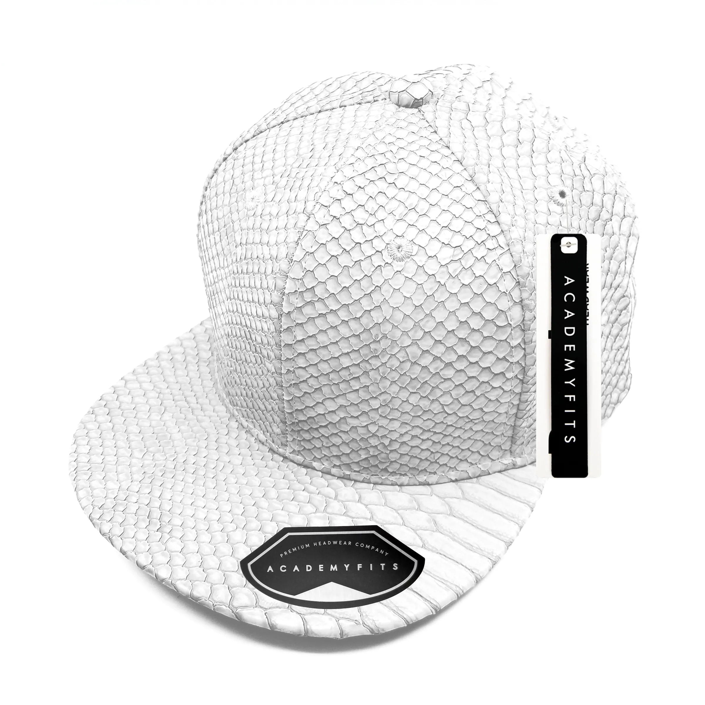 Academy Fits Snakeskin Strapback Hat 4014