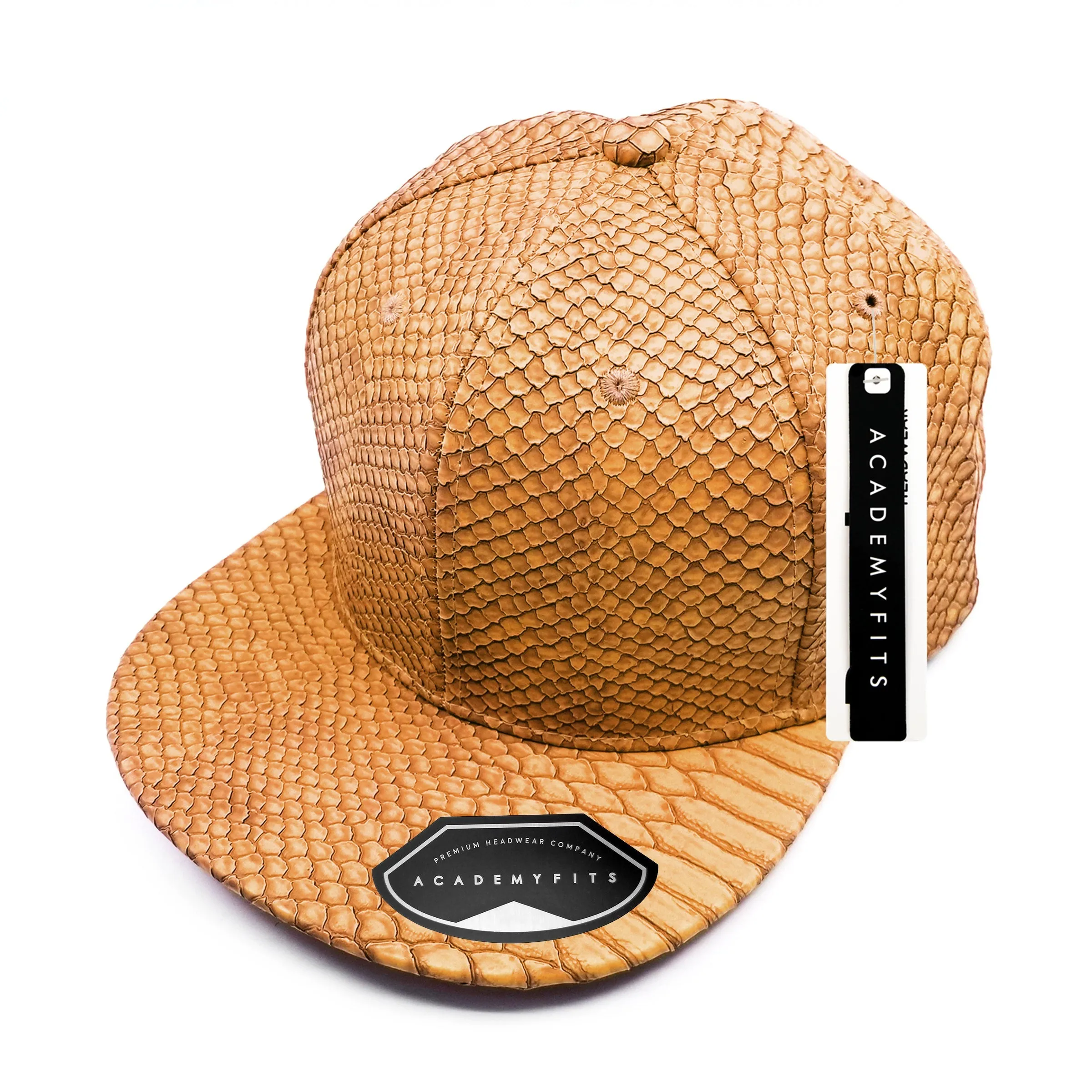 Academy Fits Snakeskin Strapback Hat 4014