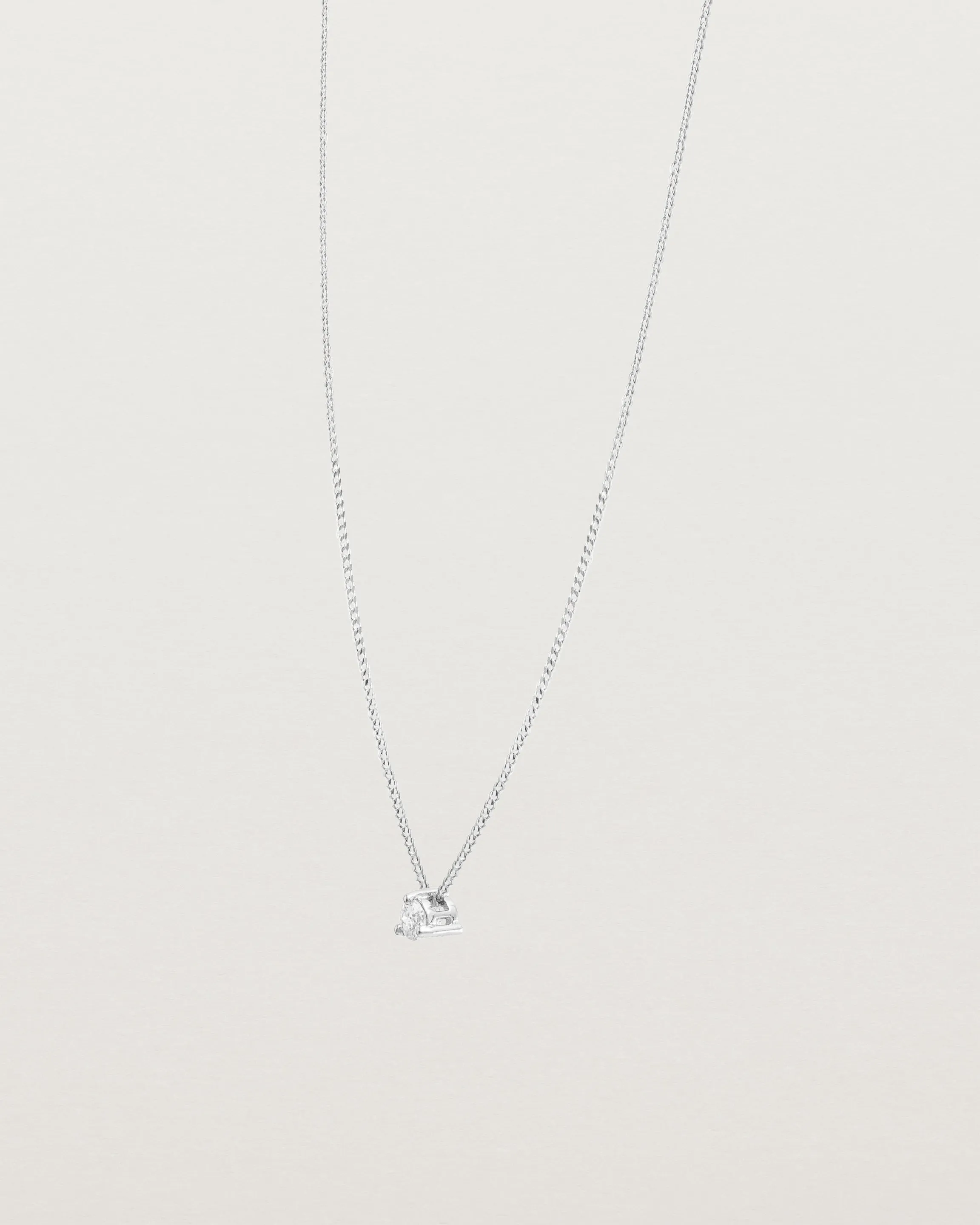 Aiona Slider Necklace | Old Cut Diamond