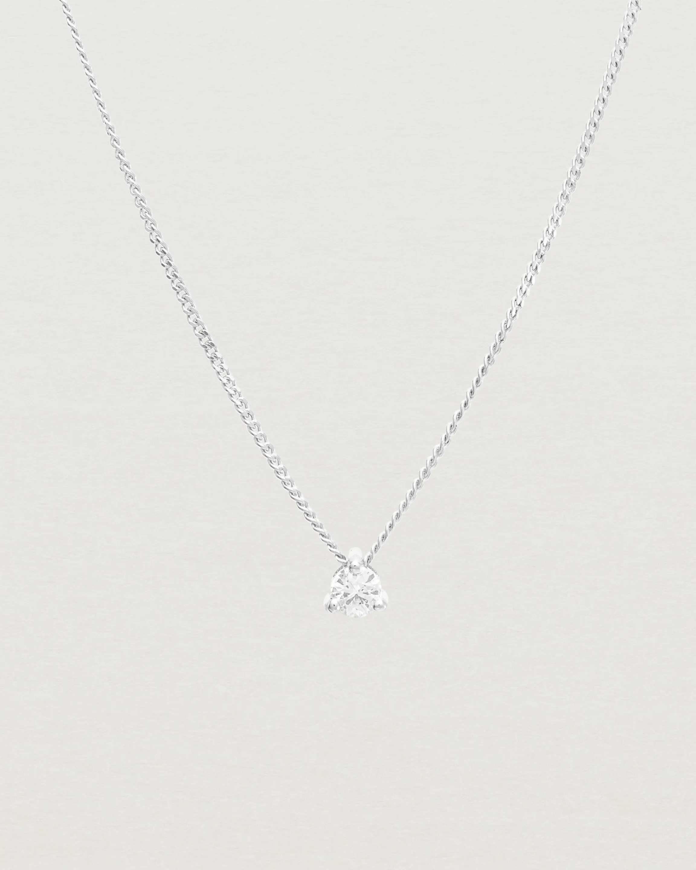 Aiona Slider Necklace | Old Cut Diamond