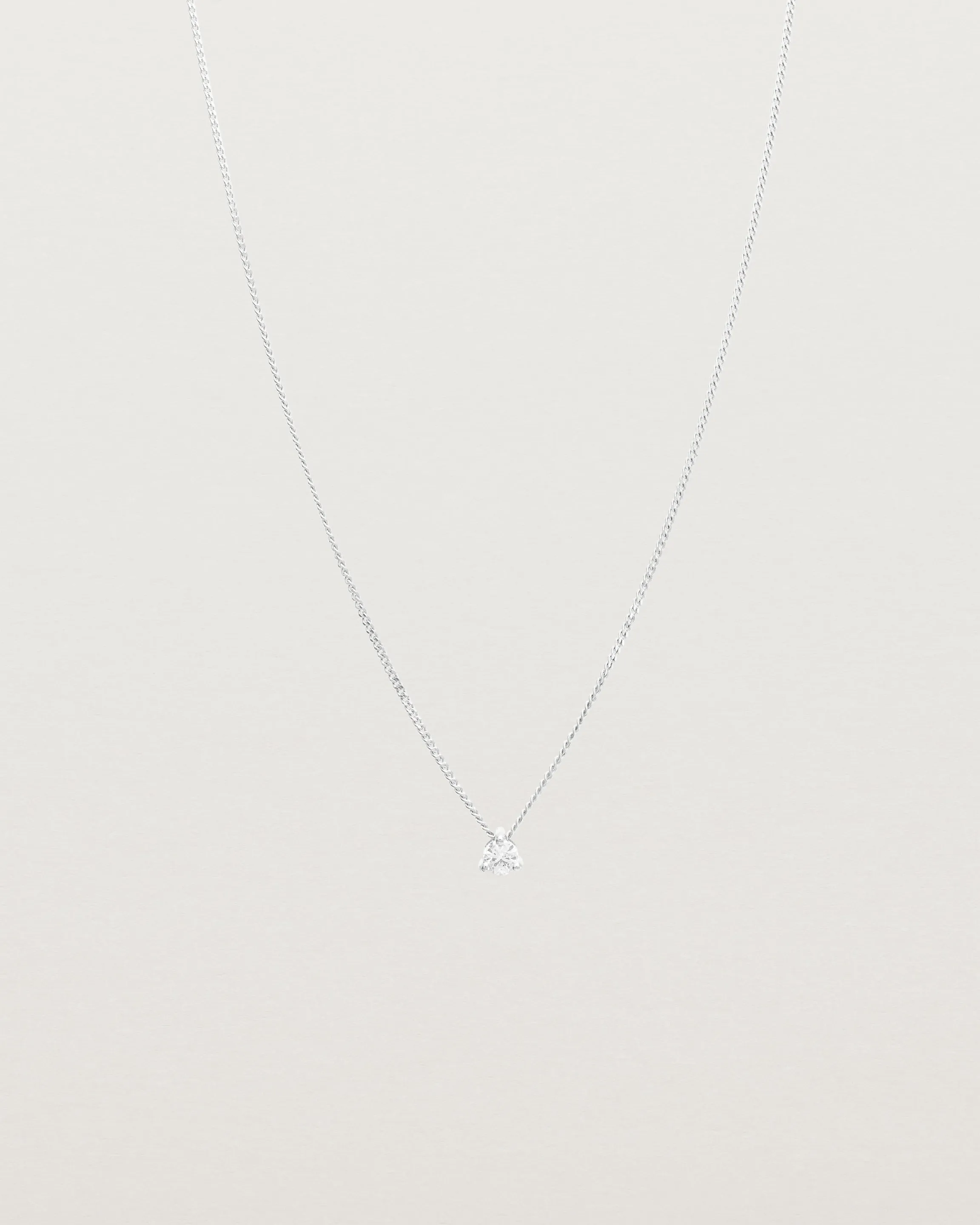 Aiona Slider Necklace | Old Cut Diamond