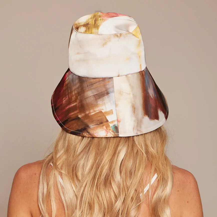 Ally Satin Packable Bucket Hat