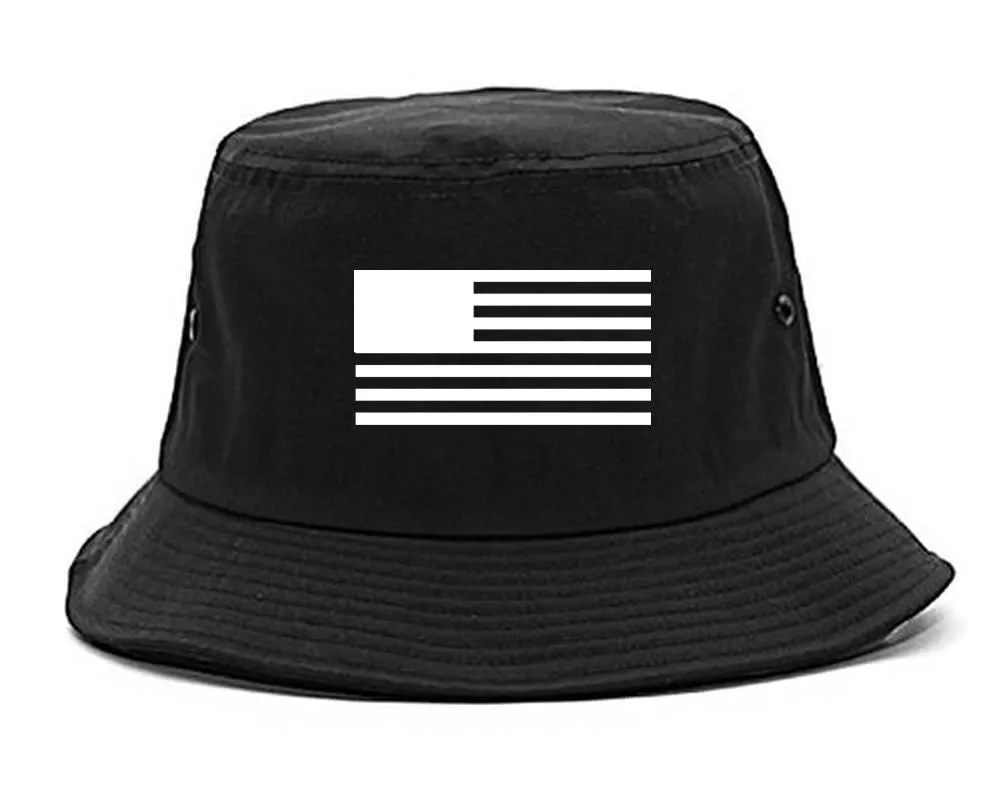 American Flag United States Goth Bucket Hat