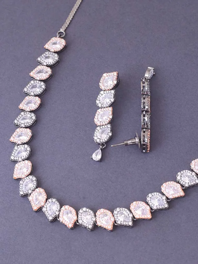 Antique Moana Zirconia Jewellery Set