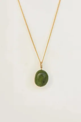 Aotahi Pendant Jade / Gold