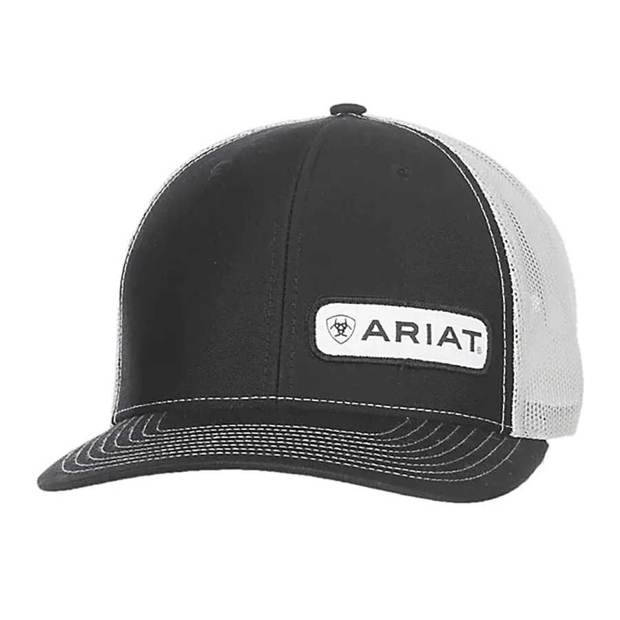 Ariat Black Patch SnapBack