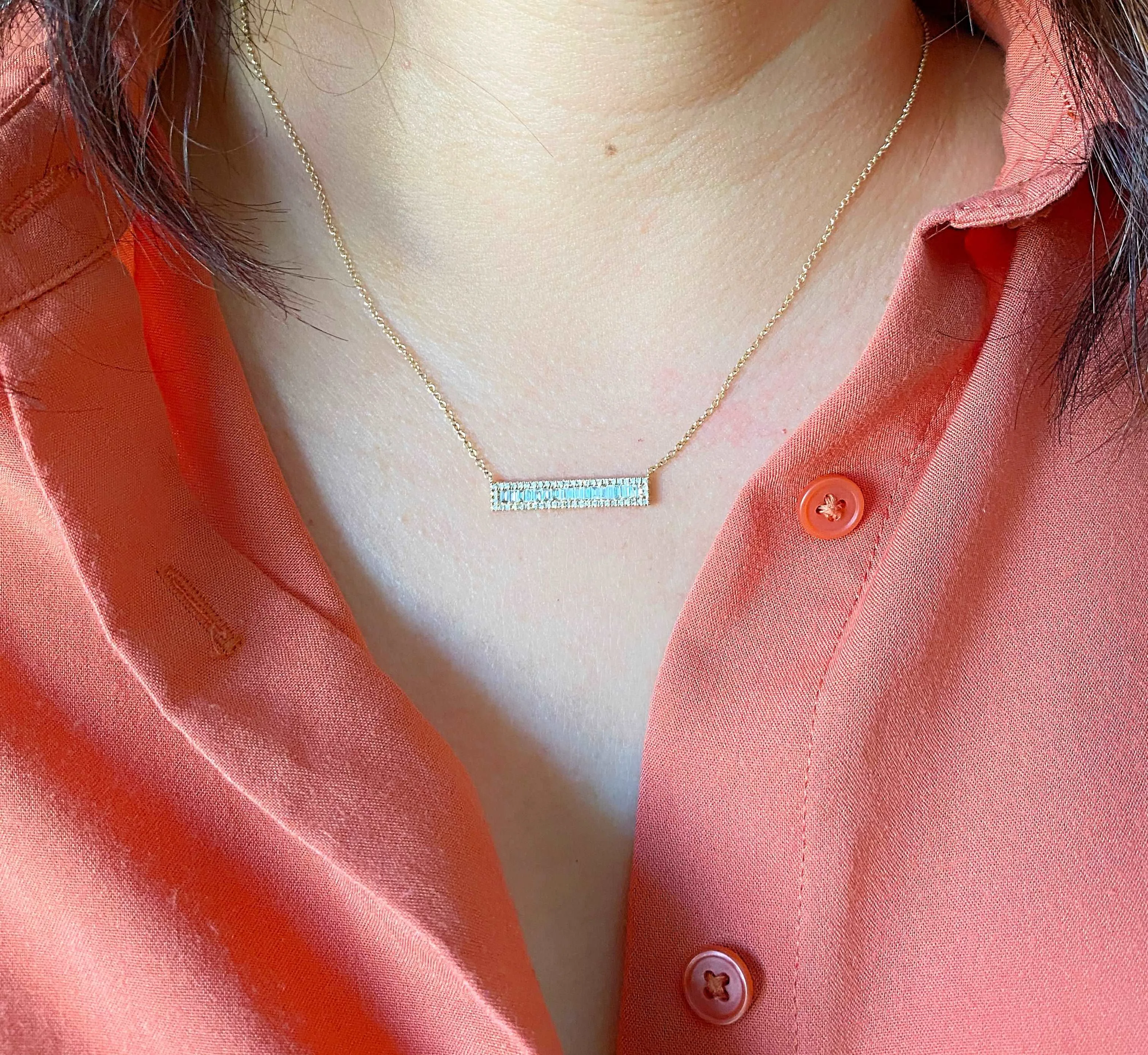 Baguette Bar Pendant