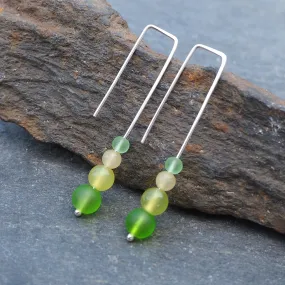 Beady Drop Earrings