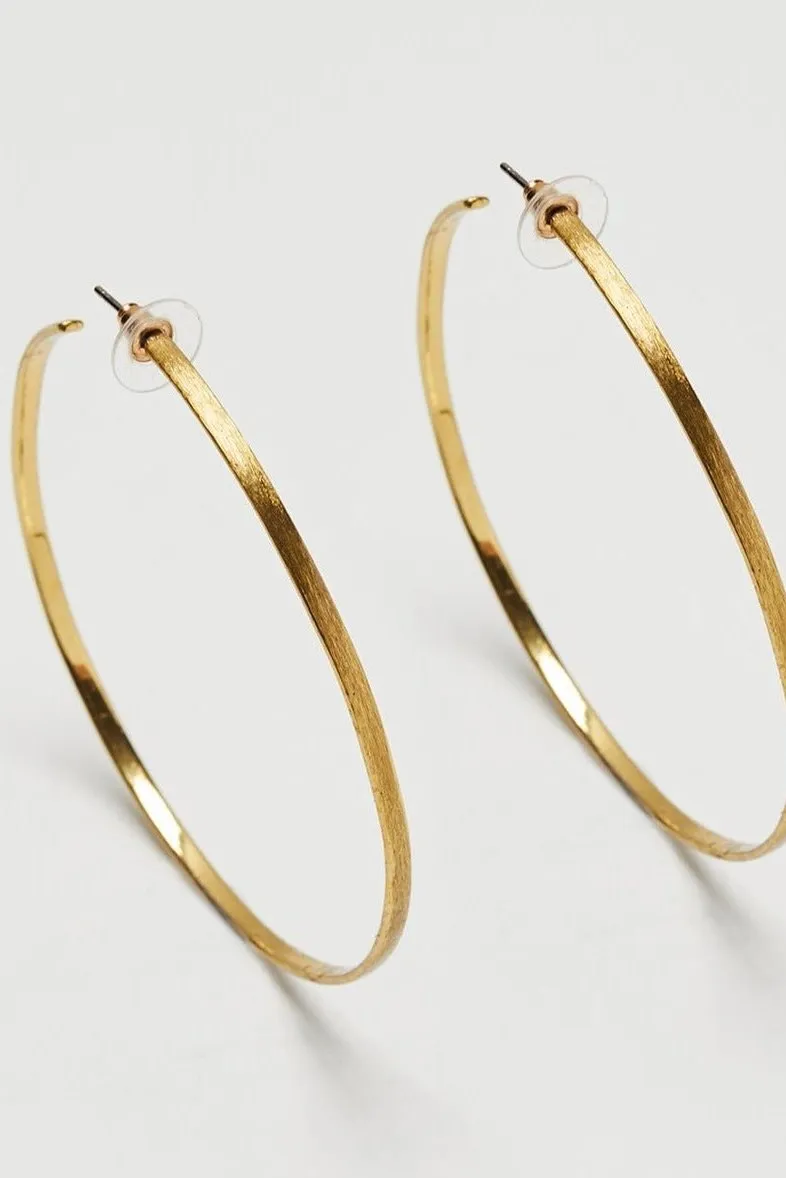   Beryll Sade Large Hoop Earrings