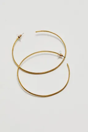   Beryll Sade Large Hoop Earrings