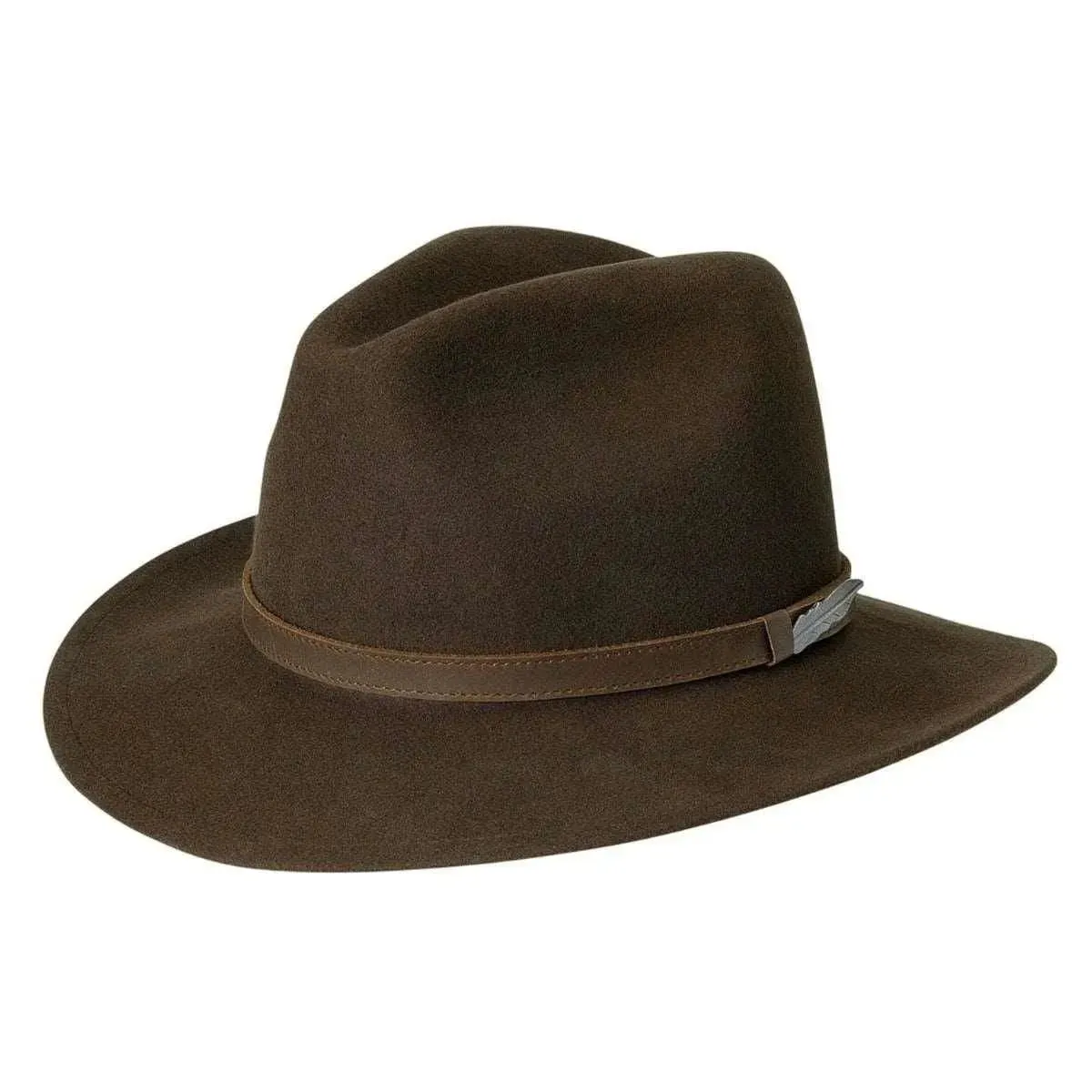 Black Creek (BC2036)- Crushable Wool Felt Cowboy Hat