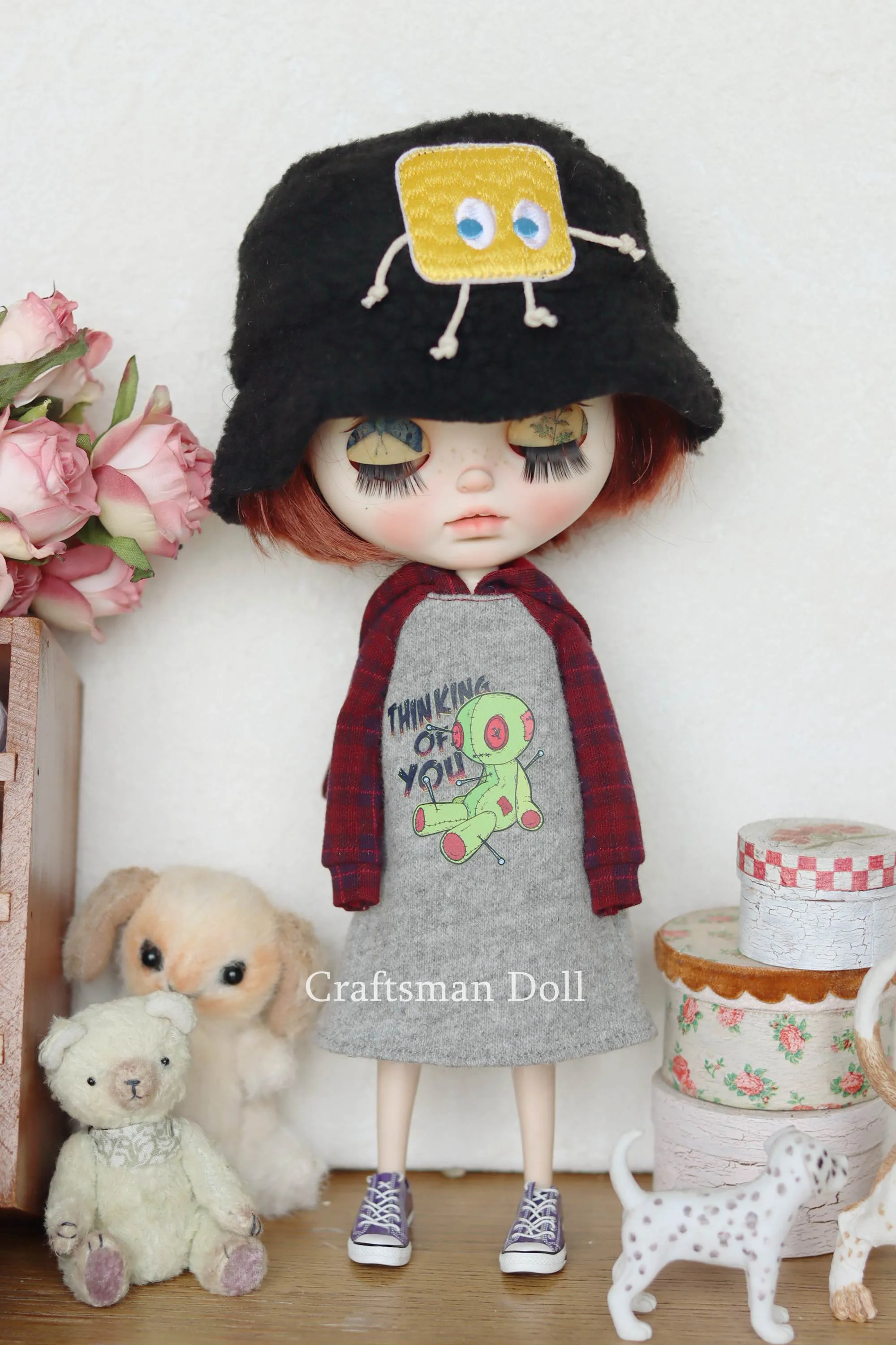 Blythe Hat/Blythe Bonnet/Pullip Hat/B568/