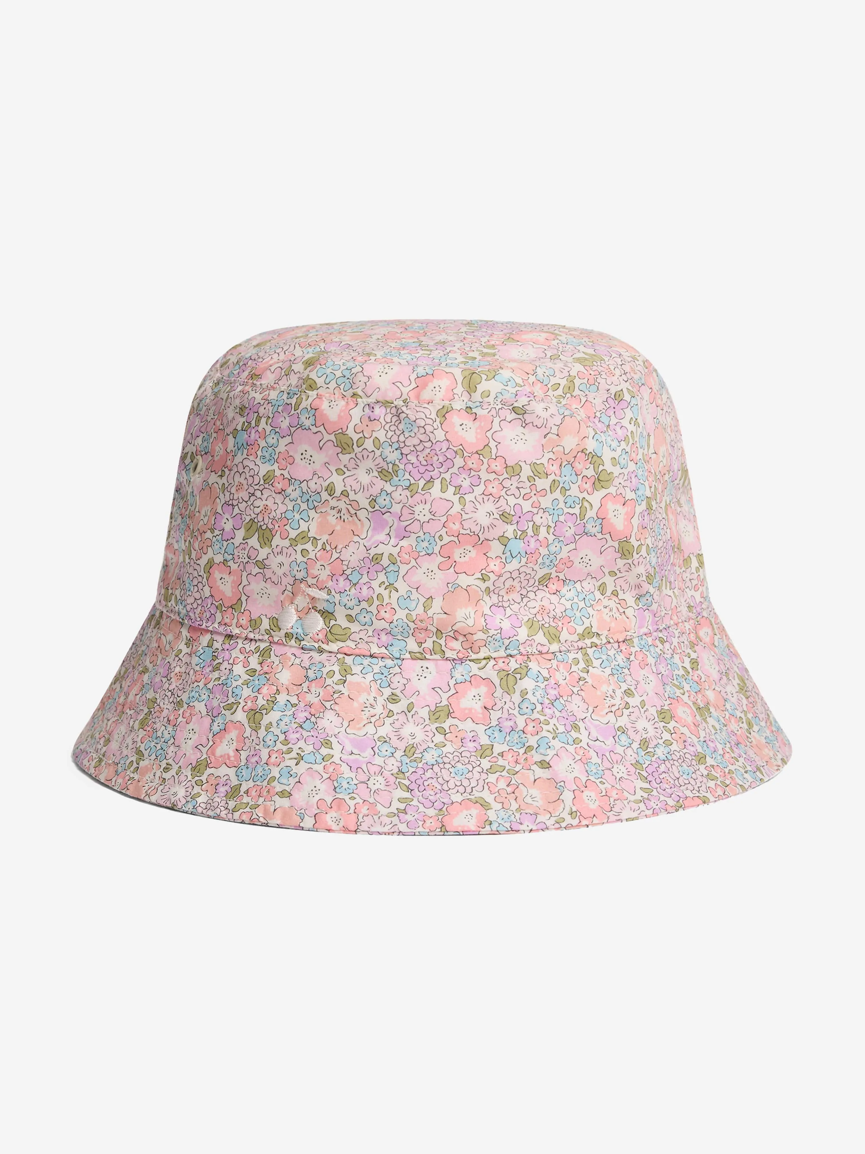 Bonpoint Girls Floral Theana Hat in Multicolour