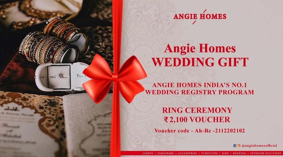 Book Wedding Gift Registry Program with AngieHomes