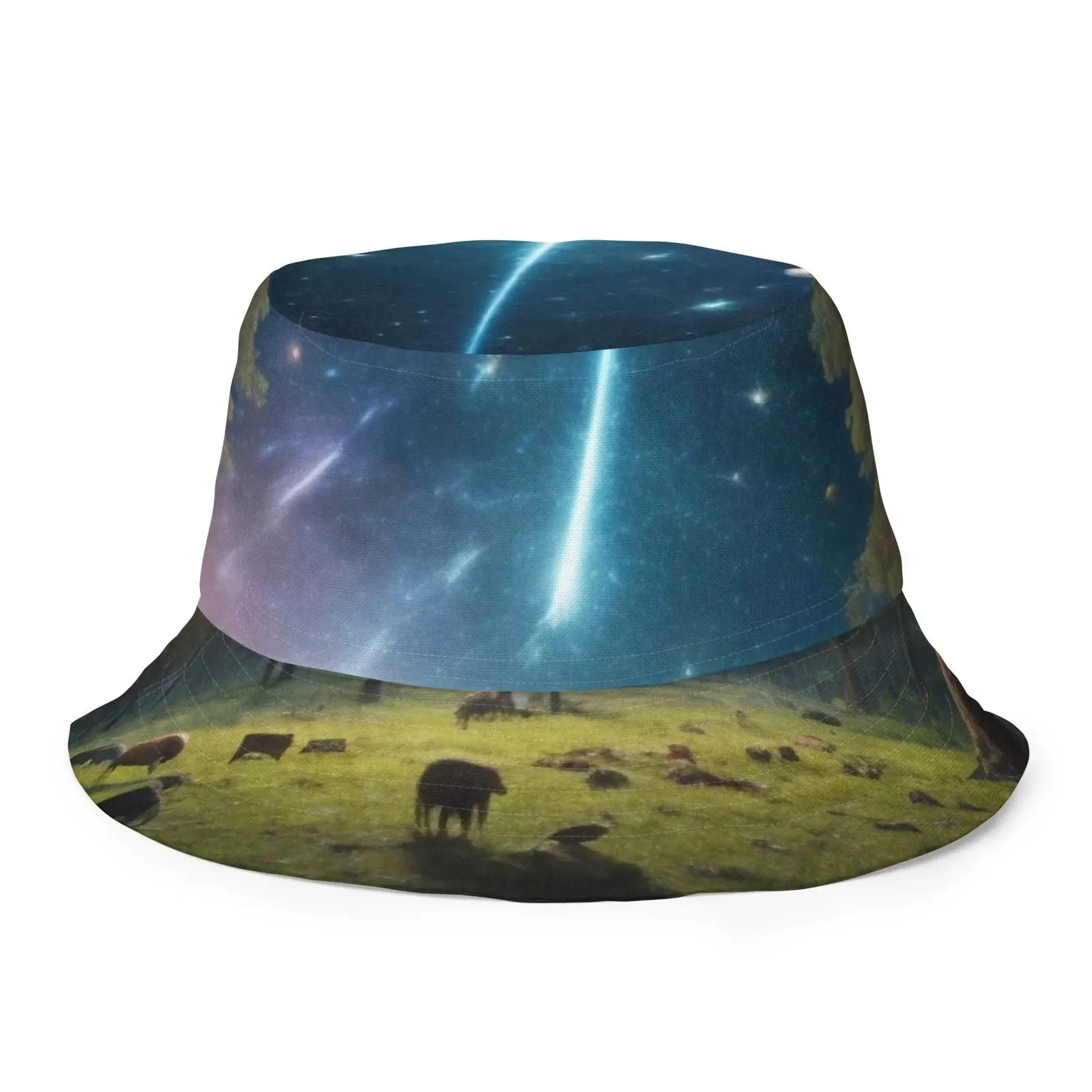 Bright side by D-Blaze: Reversible bucket hat