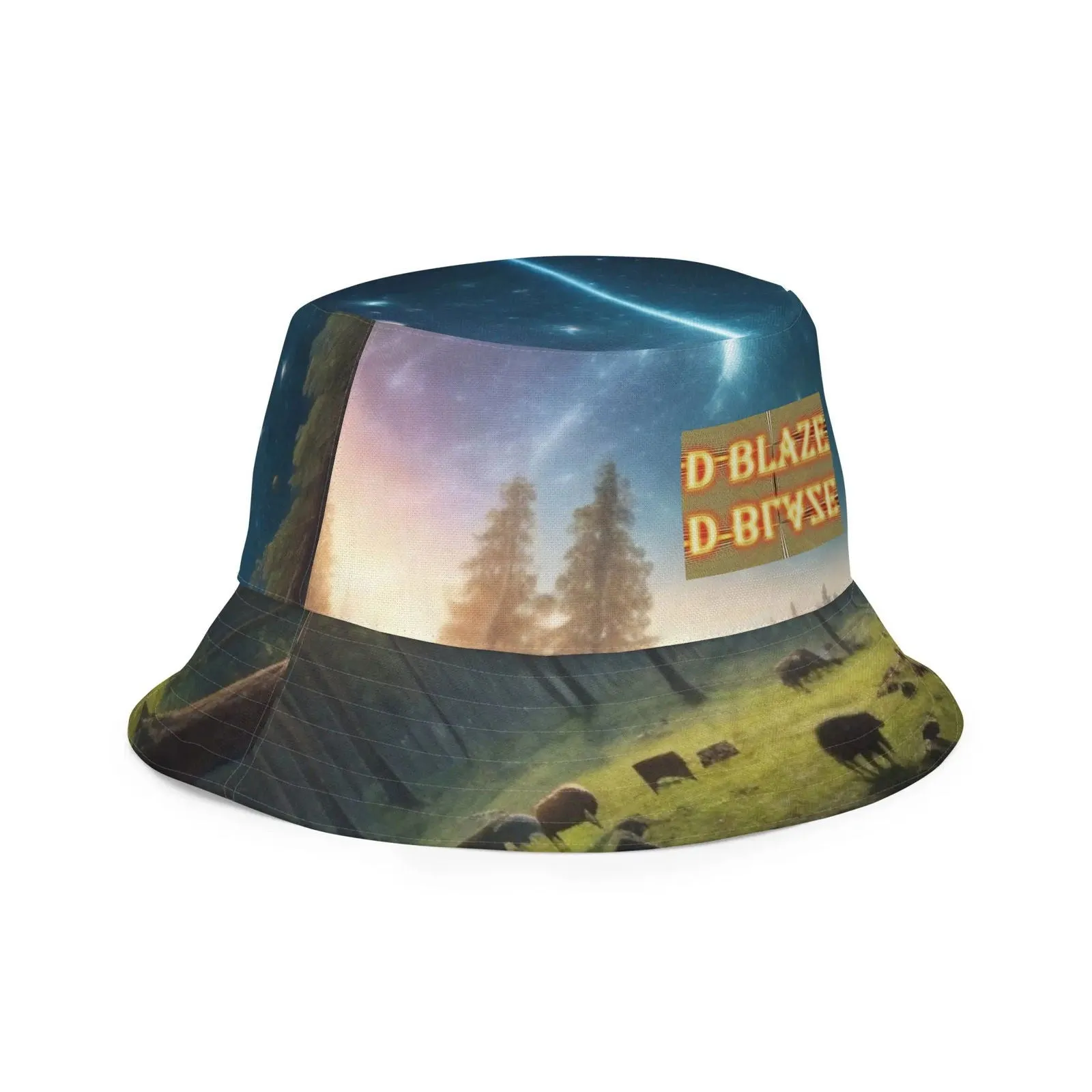 Bright side by D-Blaze: Reversible bucket hat