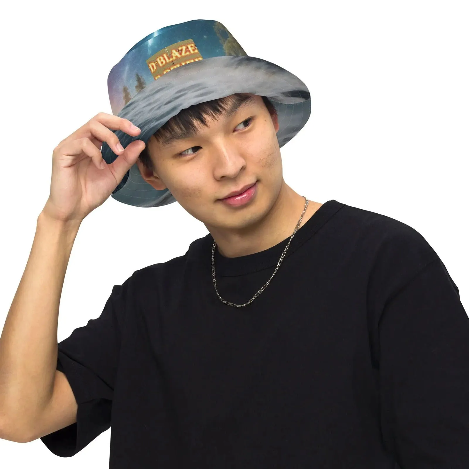 Bright side by D-Blaze: Reversible bucket hat