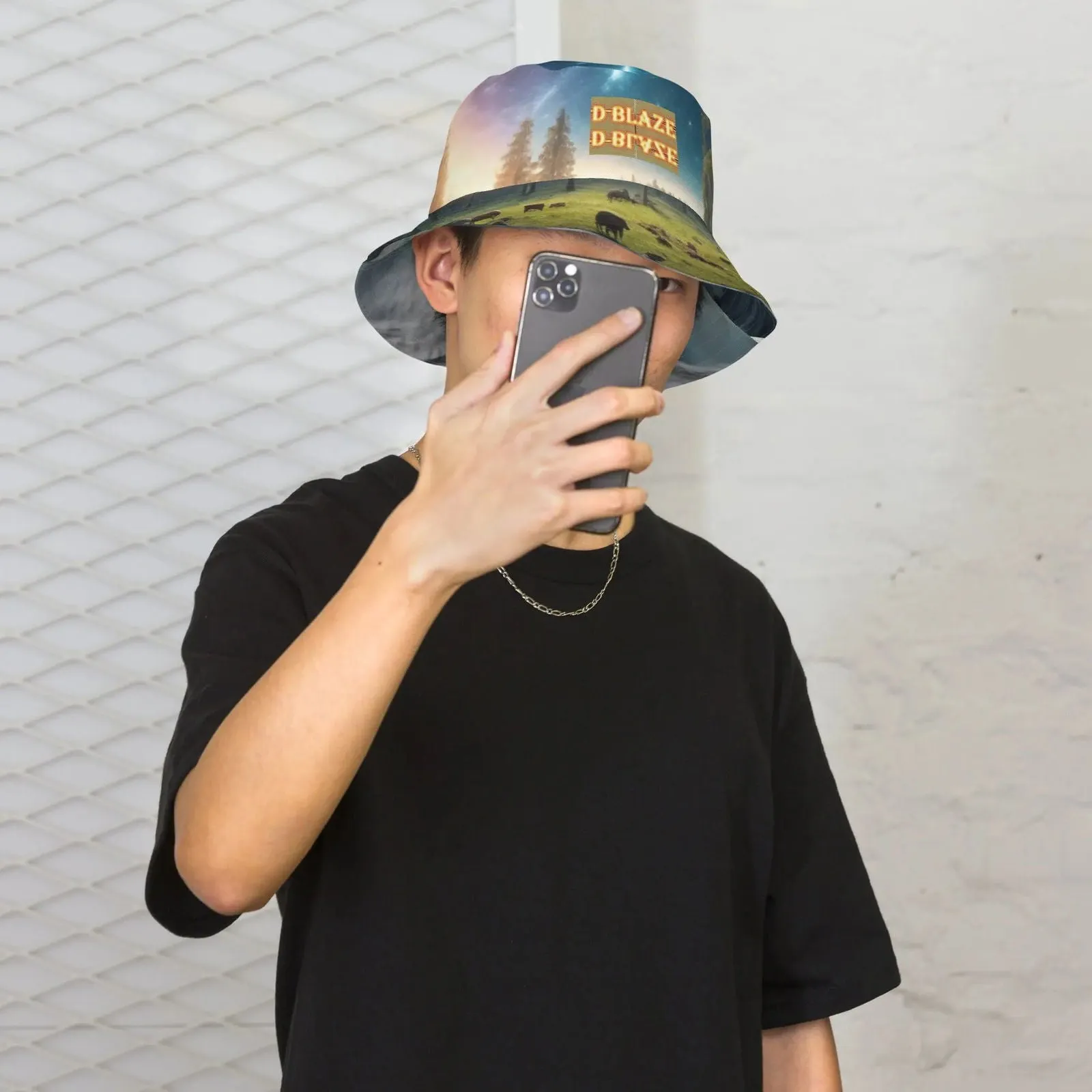 Bright side by D-Blaze: Reversible bucket hat