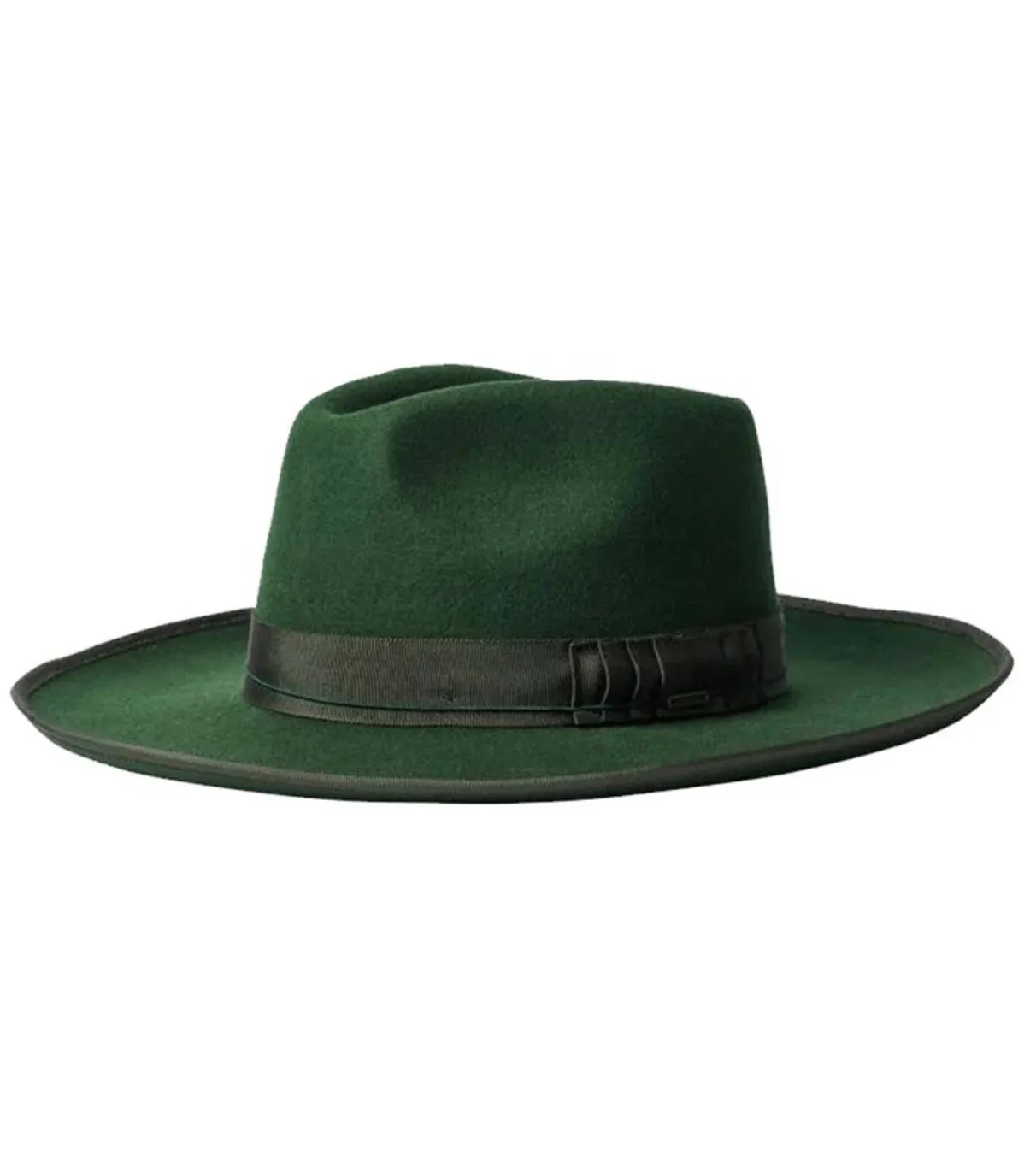 Brixton - Reno Fedora - Wool Felt - 2 Colours: Moss - S or Sand - XS