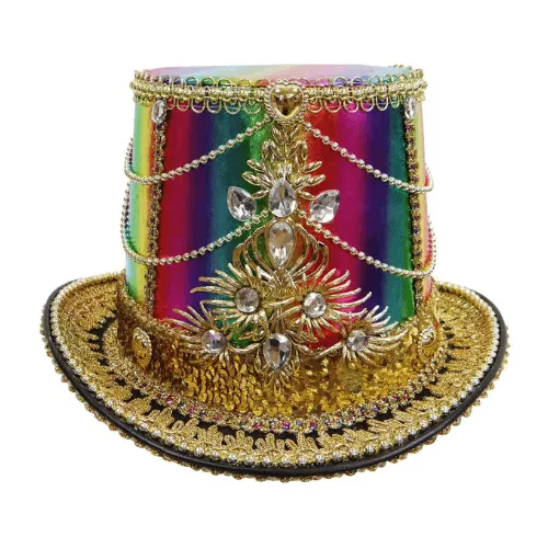 Burning Man Utopia Pride Top Hat