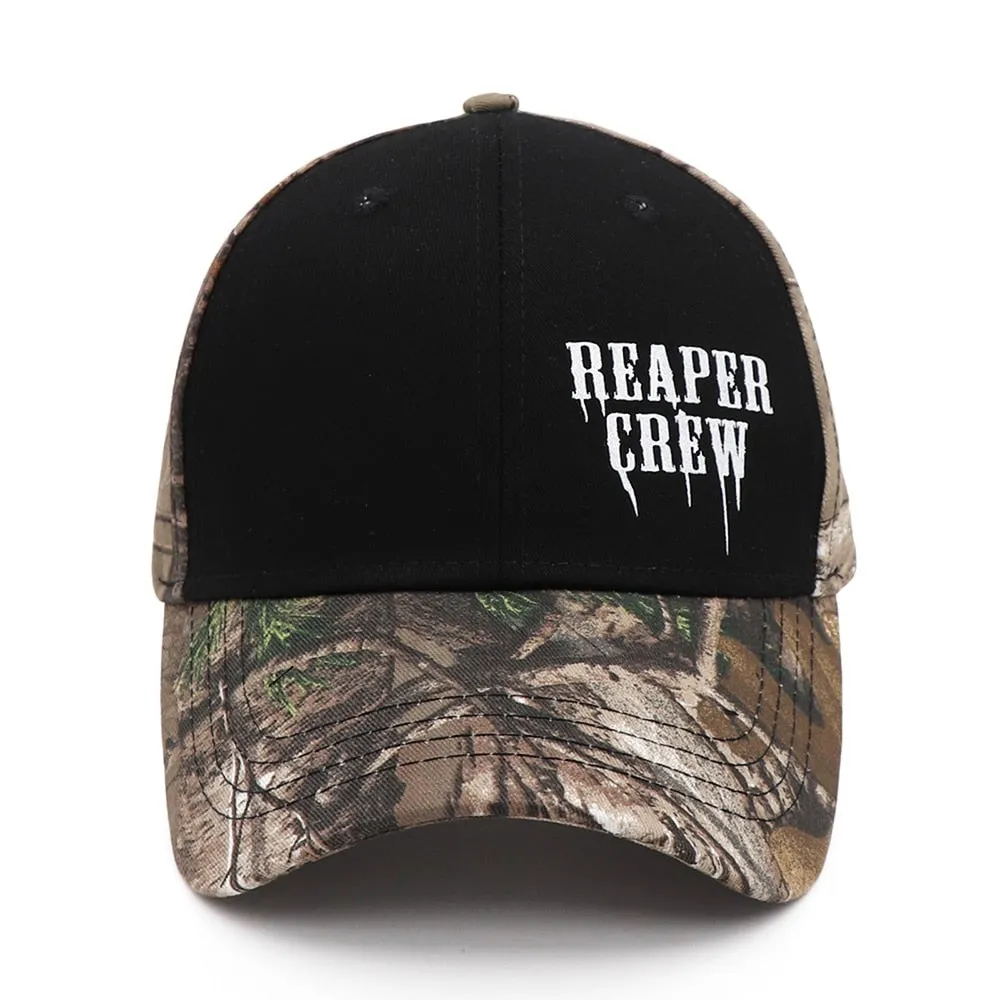 CAMO Hats Sons Of Anarchy For Reaper Crew Fitted Baseball Cap Women Men Letters Print Hat Hip Hop Hat For Men