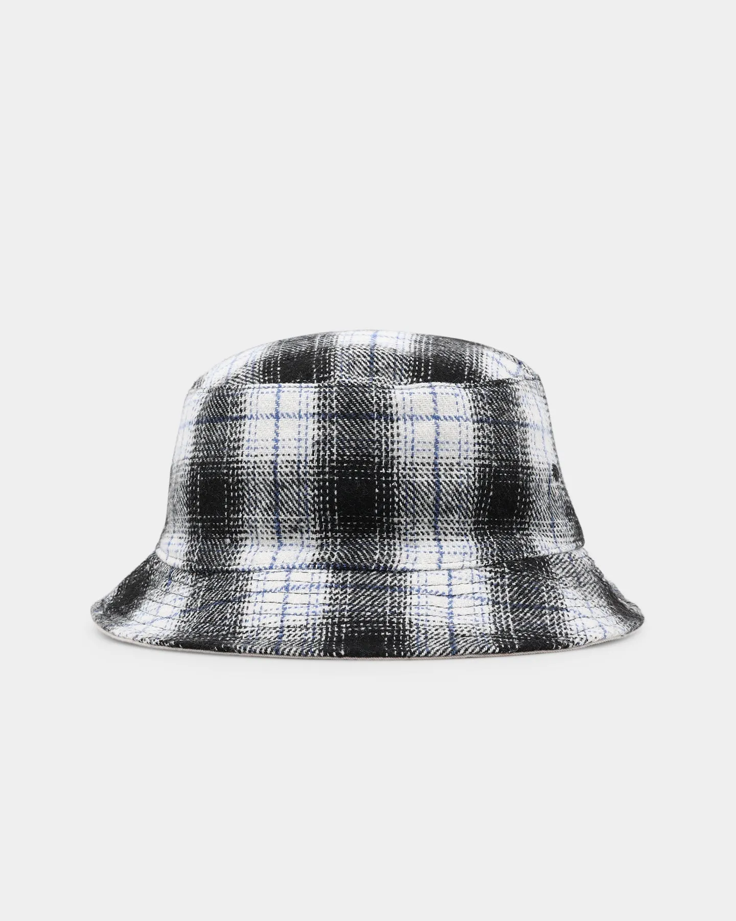 Carre Chat Bucket Hat Black Plaid