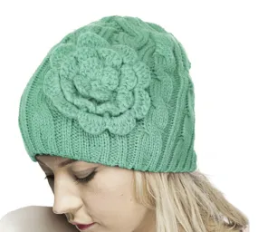 C.C FLOWER PENDANT BEANIE-HAT-31