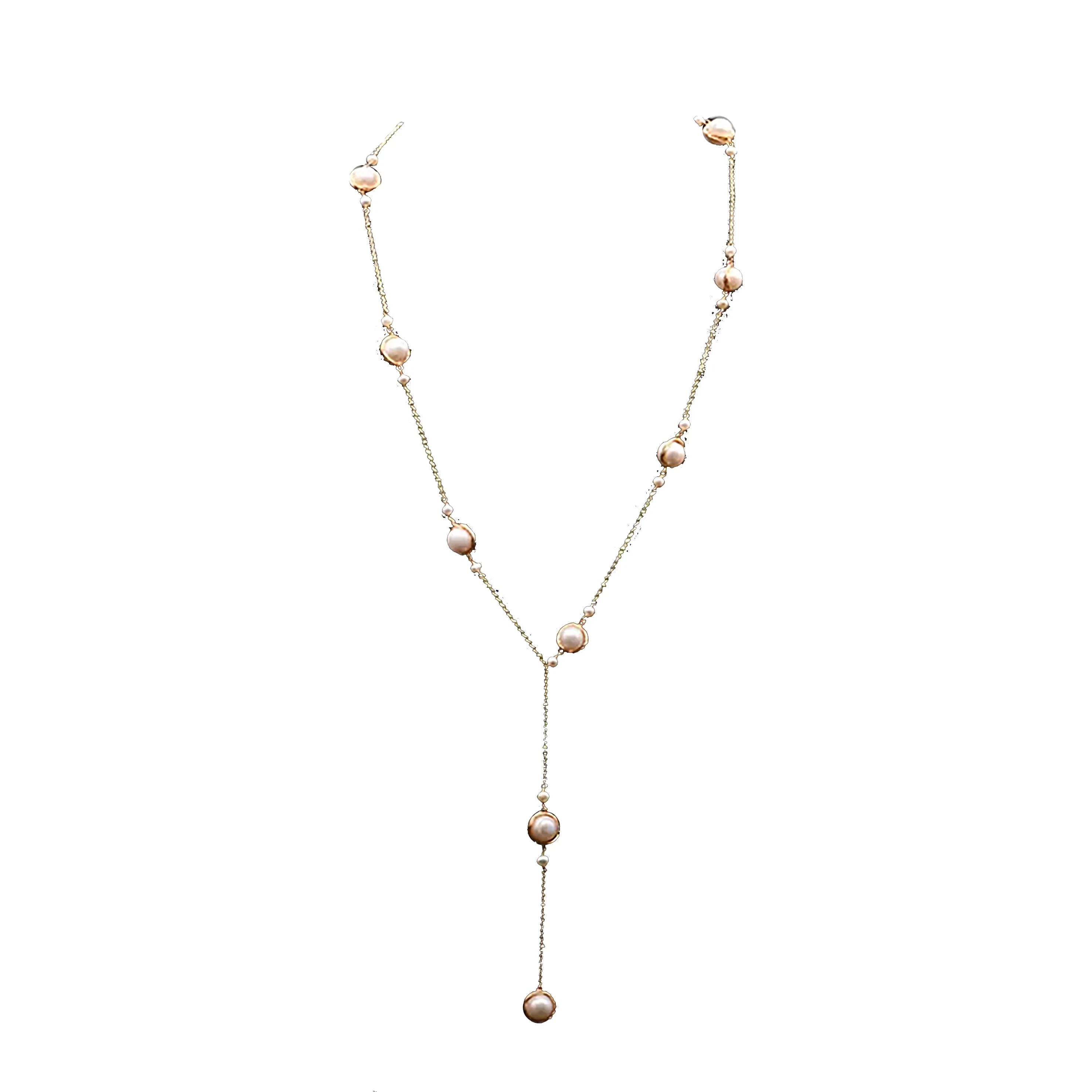 Chokore Drop Necklace with Freshwater Pearl