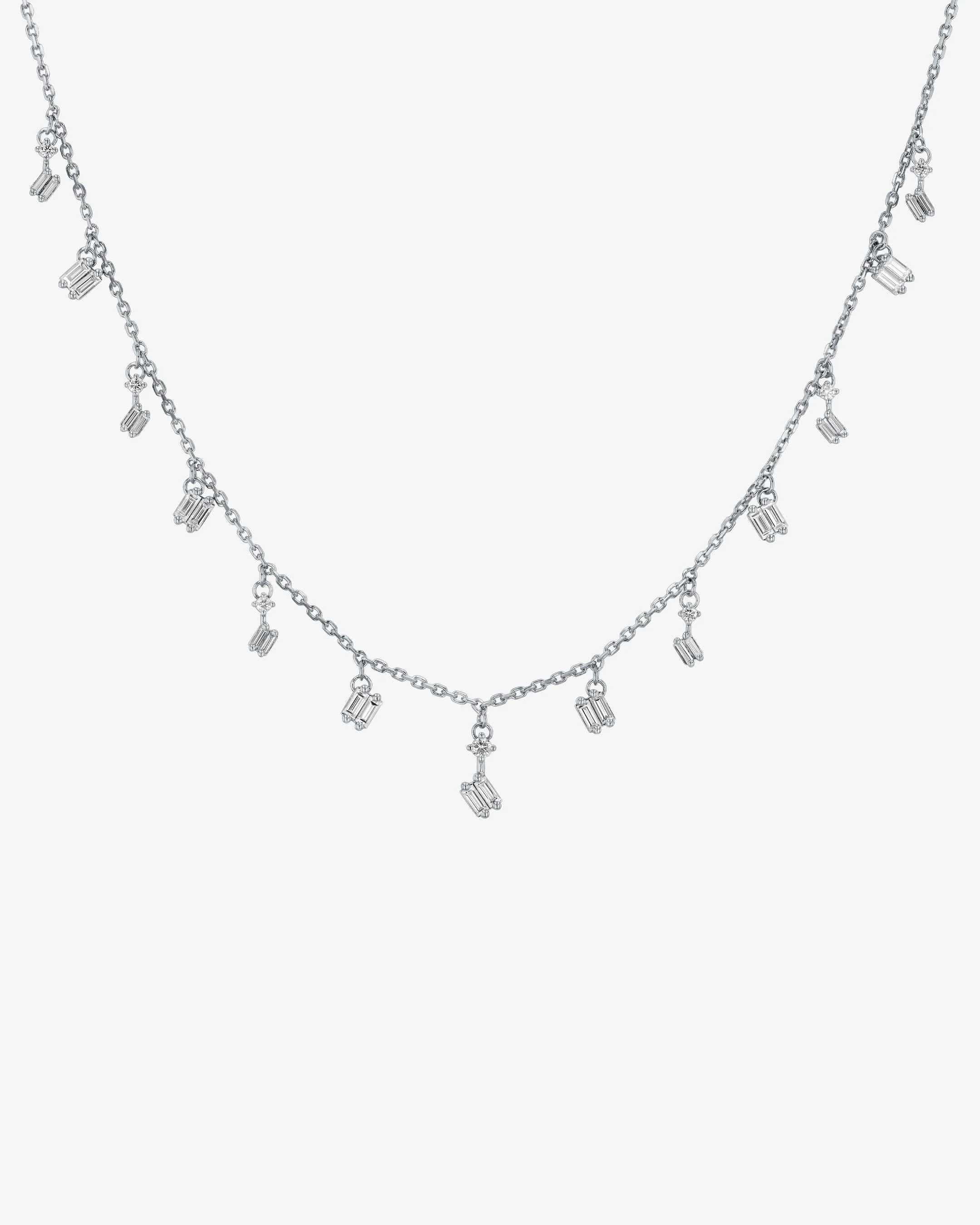 Classic Diamond Cascade Necklace