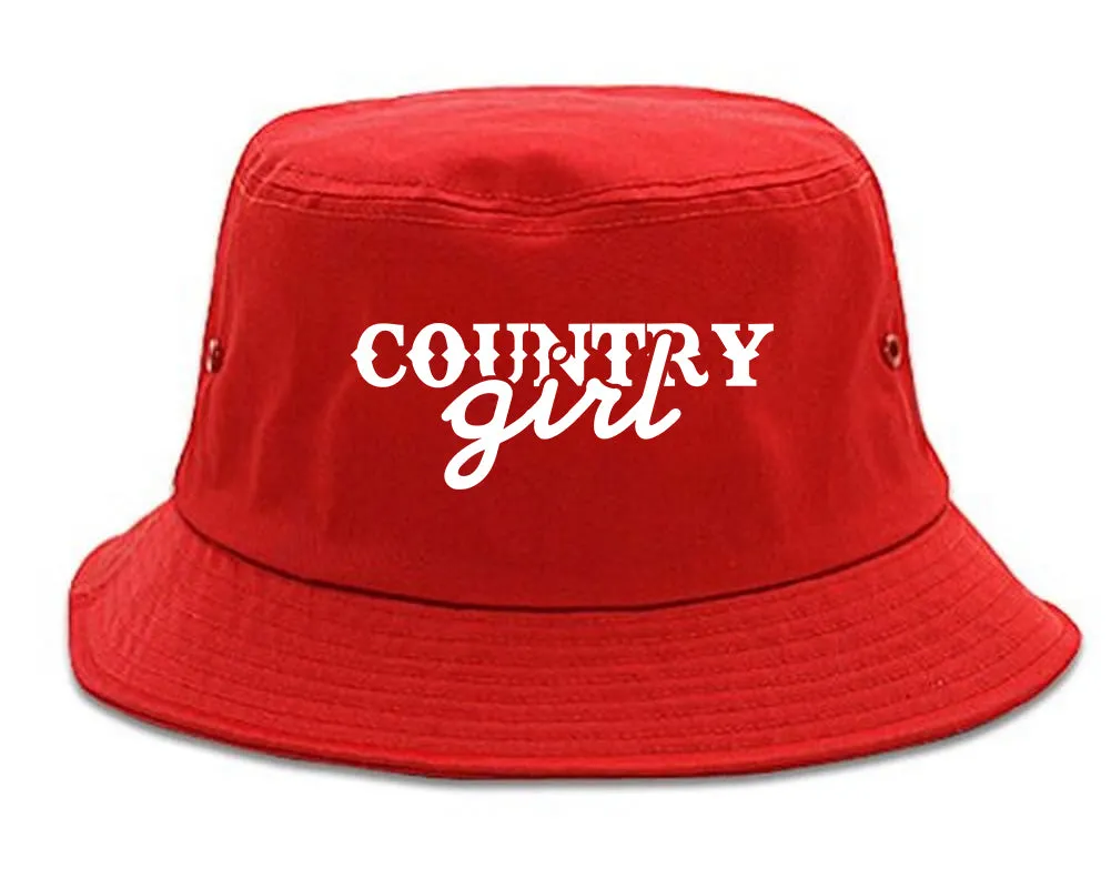 Country Girl Mens Bucket Hat