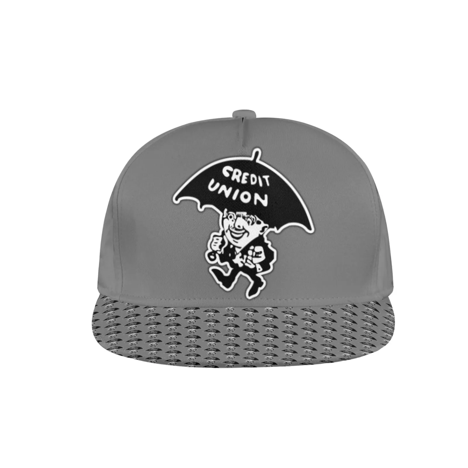 Credit Union Umbrella Man Snapback Hat