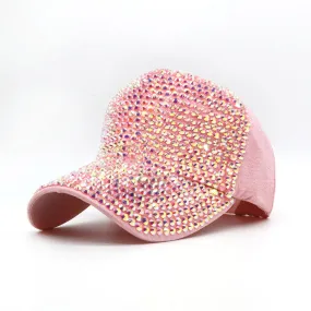 Crystal Rhinestone Sequins Baseball Cap