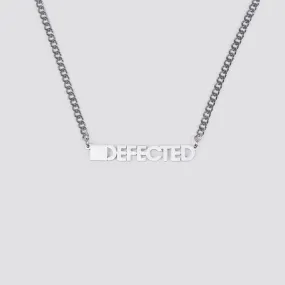 Defected Silver Necklace