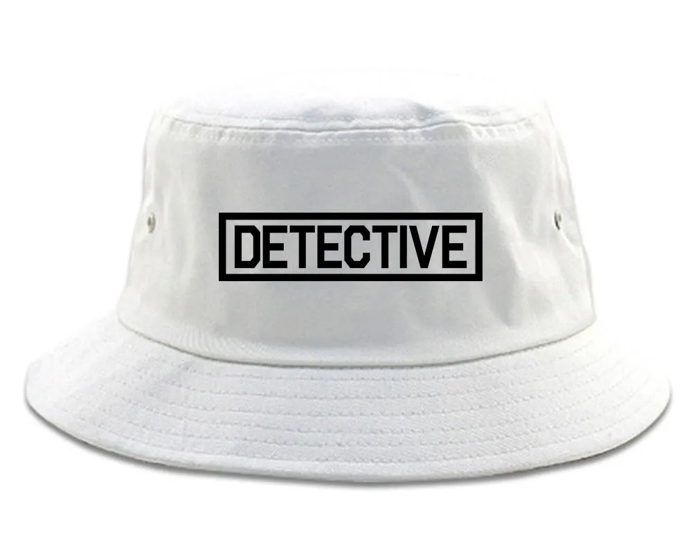 Detective Box Logo Mens Bucket Hat