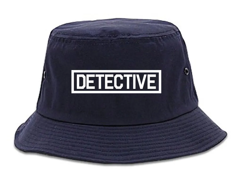 Detective Box Logo Mens Bucket Hat