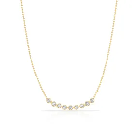 Diamond Arc Layering Necklace