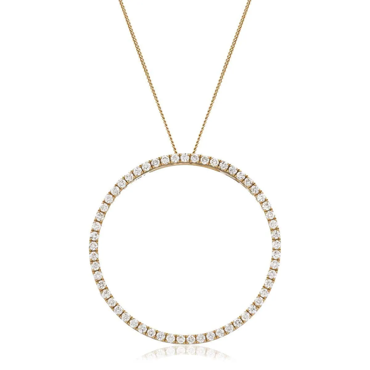 DIAMOND CIRCLE OF LIFE PENDANT