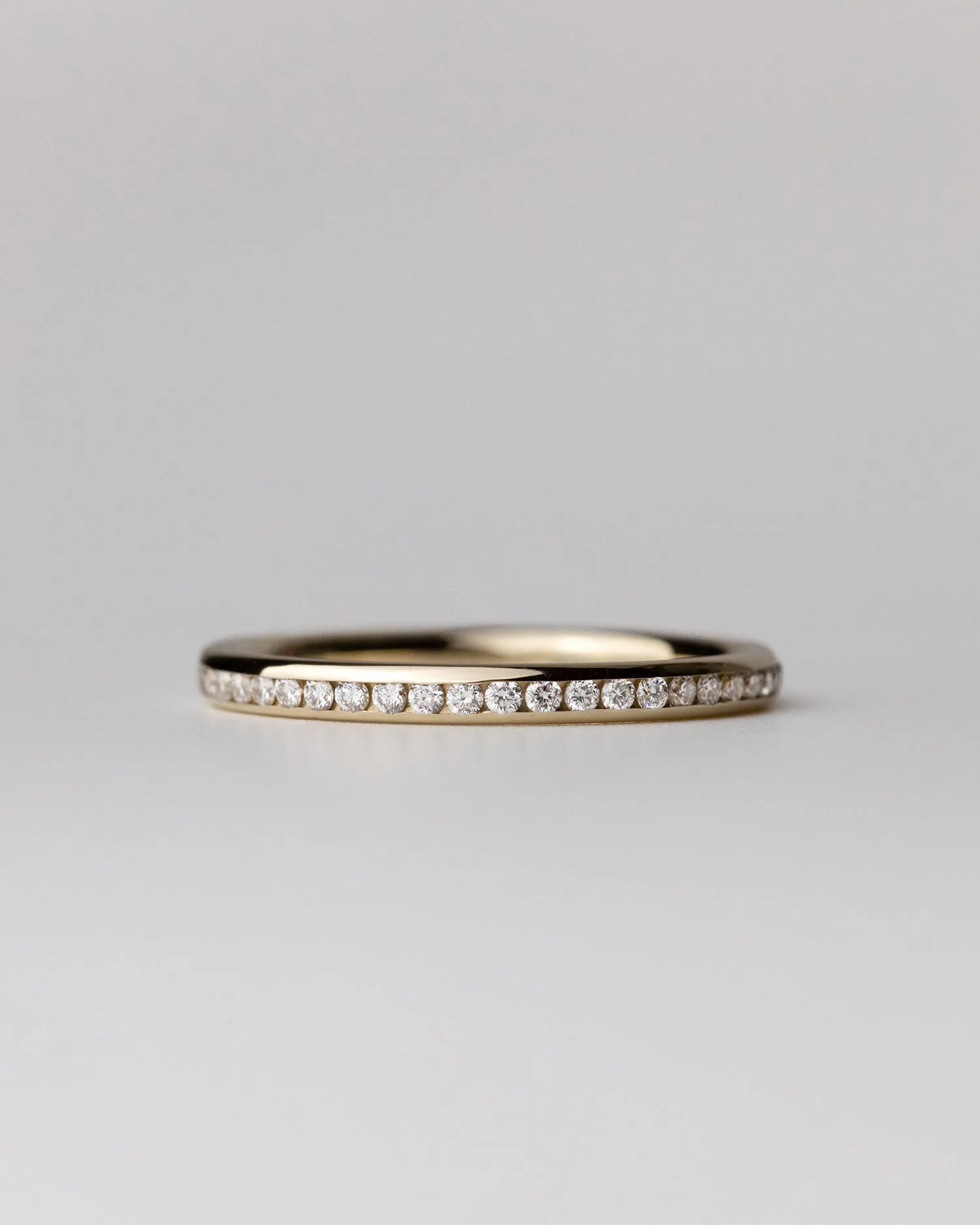 Diamond Half Eternity Court Ring